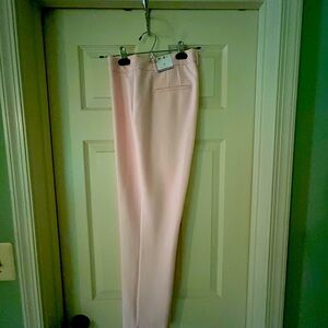 White House Black Market Pink Straight Leg Pants